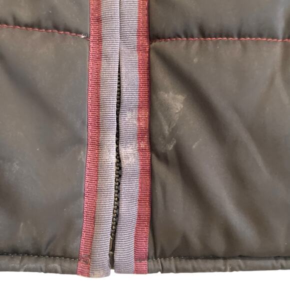 Ariat Black Soft Shell Fitted Polyester Full Zip Outdoors Puffy Vest Size Medium - Picture 7 of 16